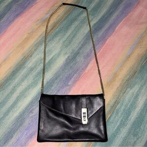 Henri Bendel Limited Edition Leather Clutch Chain Strap